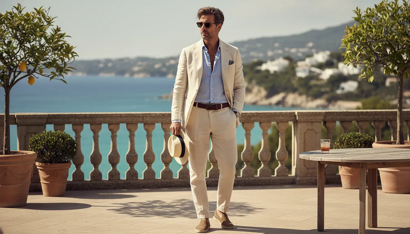 Summer old money outfits men : l'élégance discrète de l'été