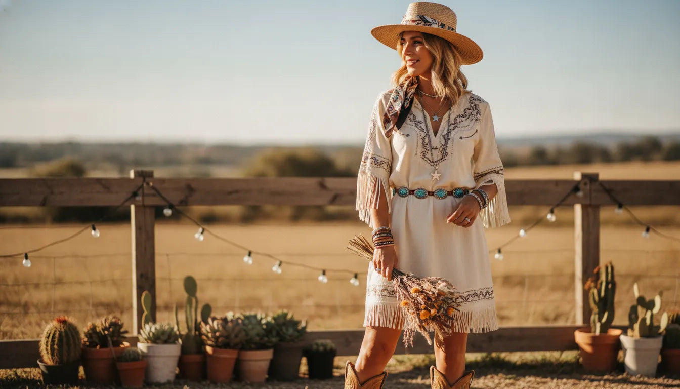 Tenue anniversaire cowgirl : les secrets du style western chic