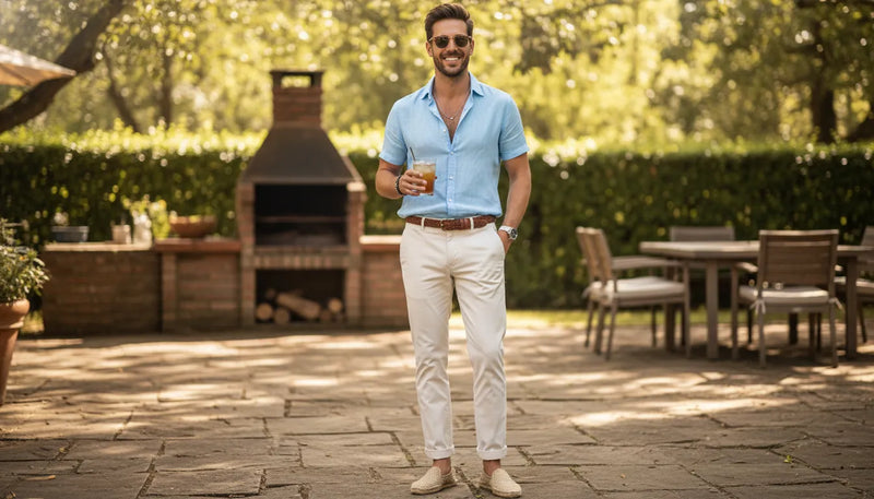 Tenue barbecue homme : nos conseils pour un style d'été impeccable