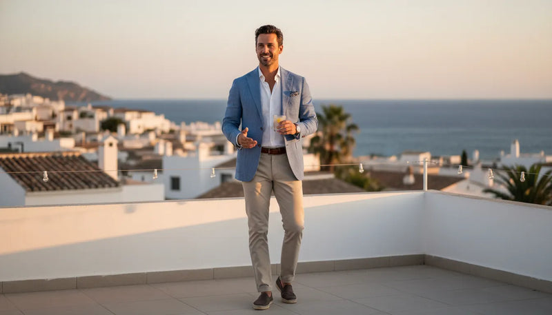 Tenue cocktail homme été : maîtriser l'élégance décontractée