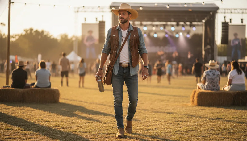 Tenue concert country homme : le style sans effort cet été