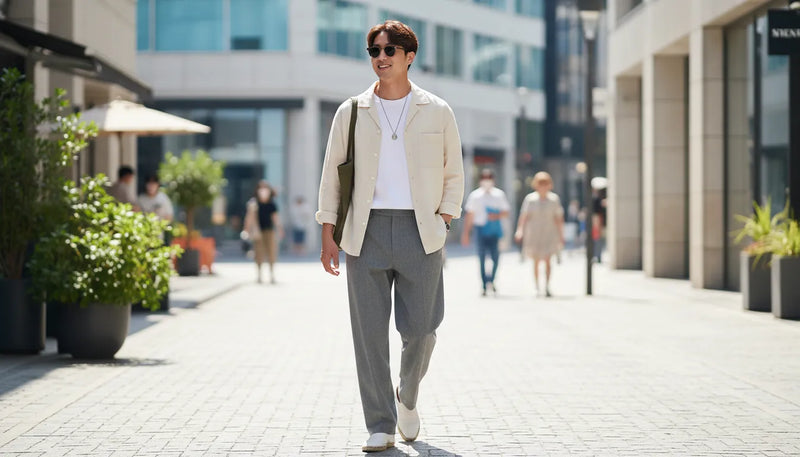Tenue coréenne homme été : maîtriser le look minimaliste