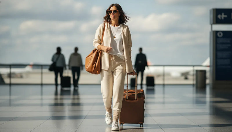Tenue d'aéroport décontractée : l'art de voyager avec style