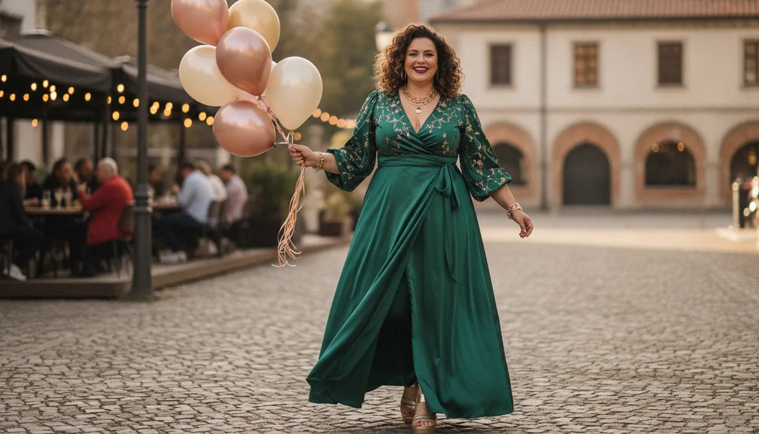 Tenue d'anniversaire femme ronde : nos idées pour rayonner