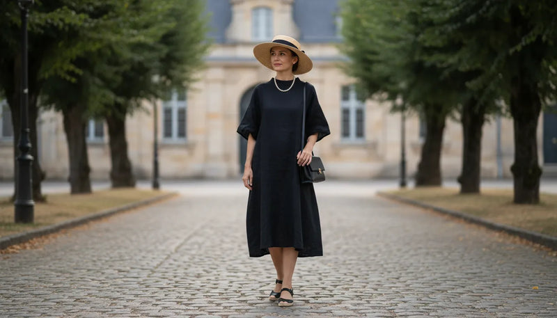 Tenue d'enterrement femme en été : élégance et sobriété