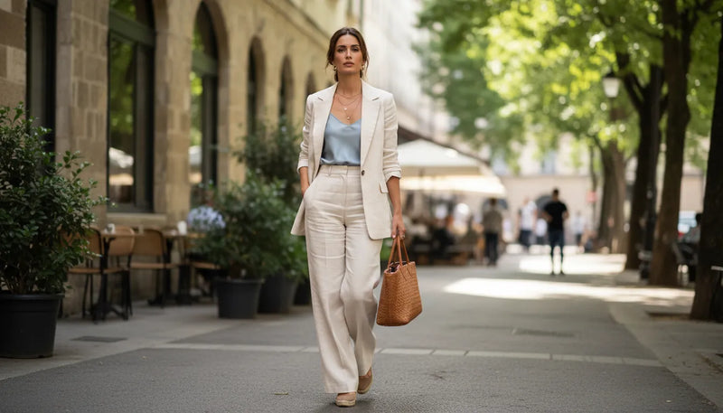 Tenue d'entretien d'été pour femme : allier professionnalisme et fraîcheur