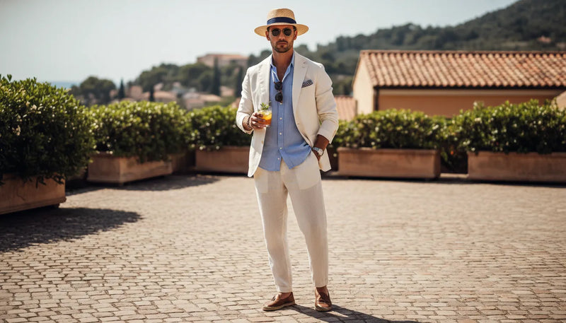 Tenue d'entretien d'été pour homme : l'art de l'élégance sous la chaleur