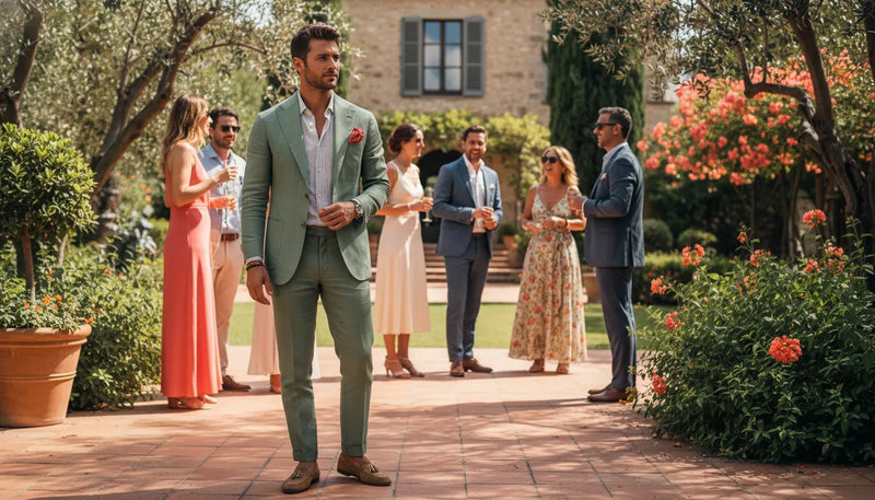 Tenue d'invité de mariage homme pour l'été : élégance et confort