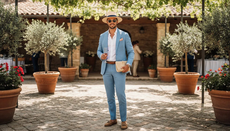 Tenue d'invité de mariage homme pour l'été : le guide du style