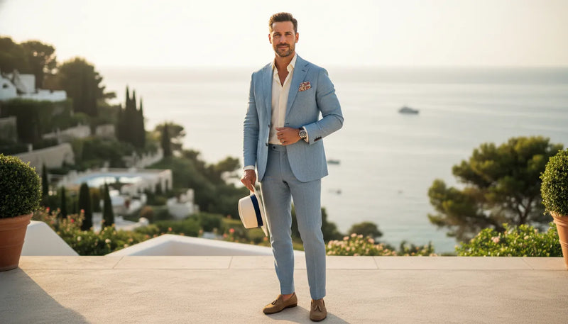 Tenue d'invité de mariage pour homme : le guide de l'été