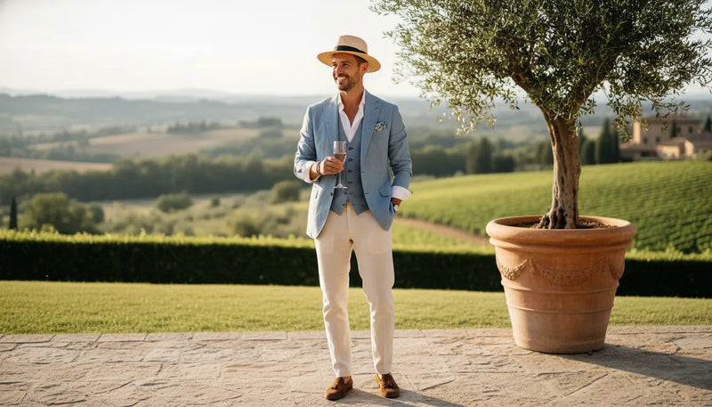 Tenue d'invité mariage homme été : l'élégance sans effort
