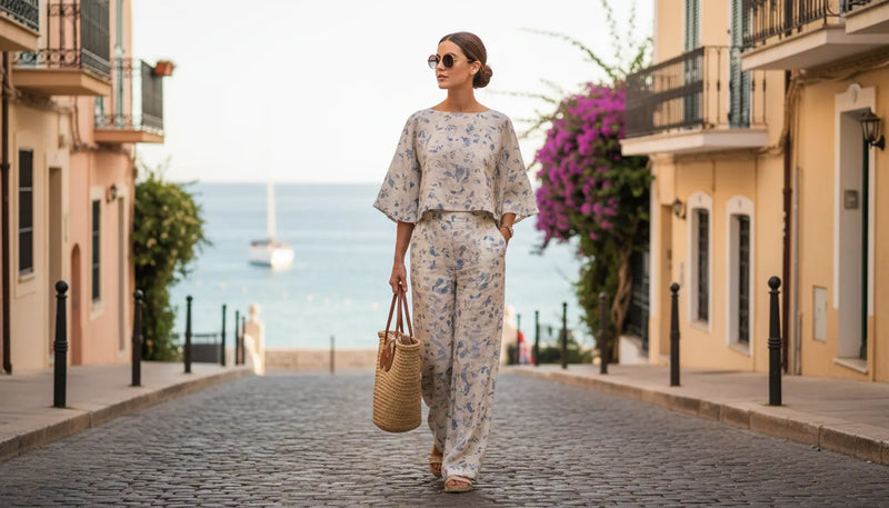 Tenue d'été 2 pièces : l'élégance coordonnée sans effort