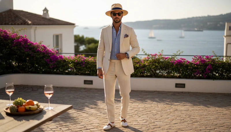 Tenue d'été chic pour homme : l'art de l'élégance solaire