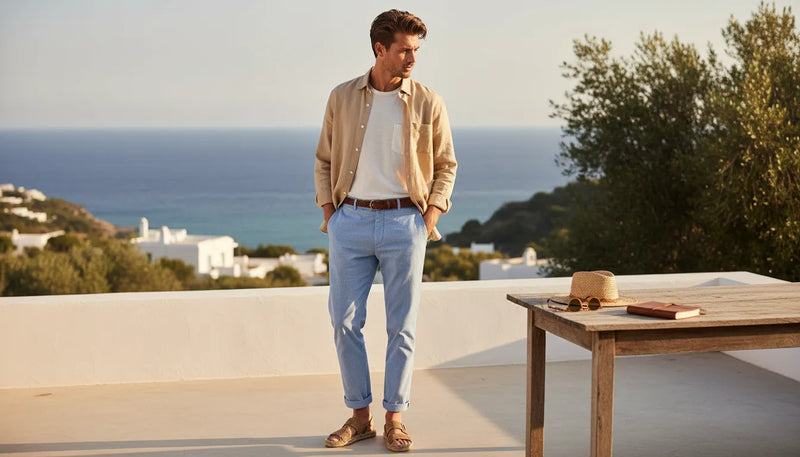 Tenue d'été décontractée homme : les essentiels du vestiaire