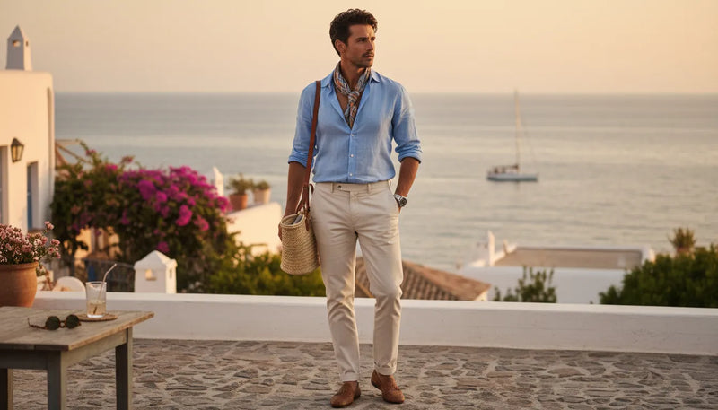 Tenue d'été décontractée pour homme : l'art de l'élégance légère