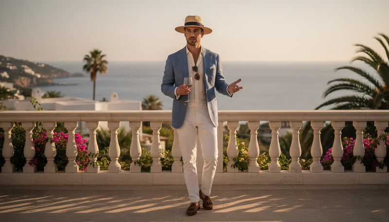 Tenue d'été habillée pour homme : l'art de l'élégance solaire