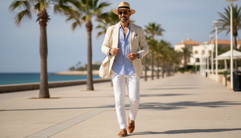 Tenue d'été homme : les clés d'un vestiaire solaire et élégant
