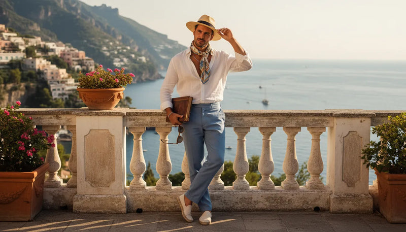 Tenue d'été italienne homme : maîtrisez l'art de la sprezzatura
