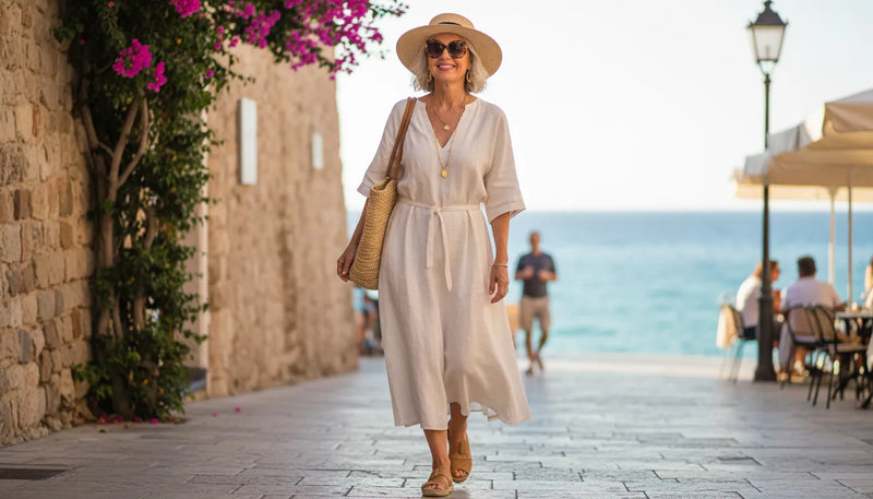 Tenue d'été pour femme de plus de 50 ans : l'élégance sans effort