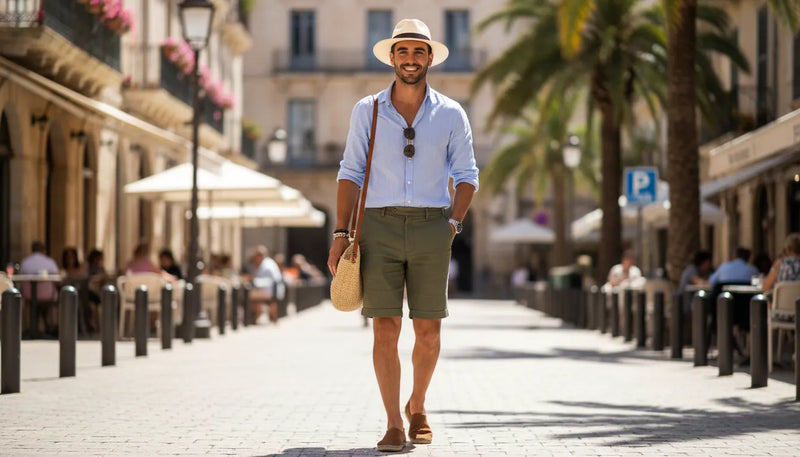 Tenue d'été pour homme : comment porter le short avec style