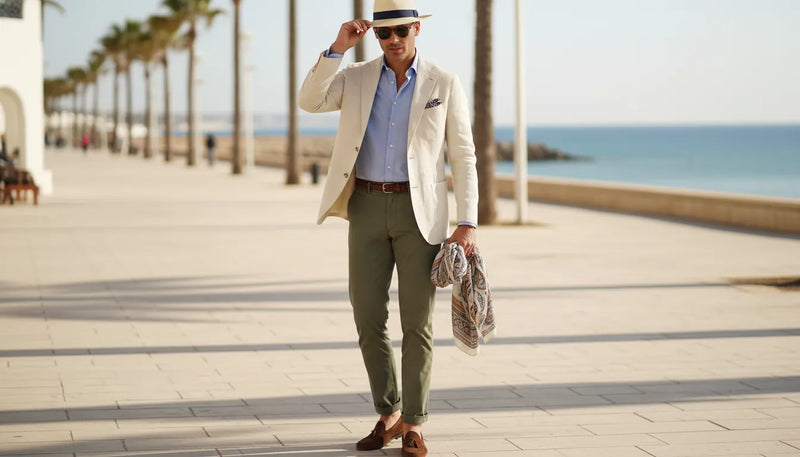 Tenue d'été pour homme : comment rester élégant sous le soleil