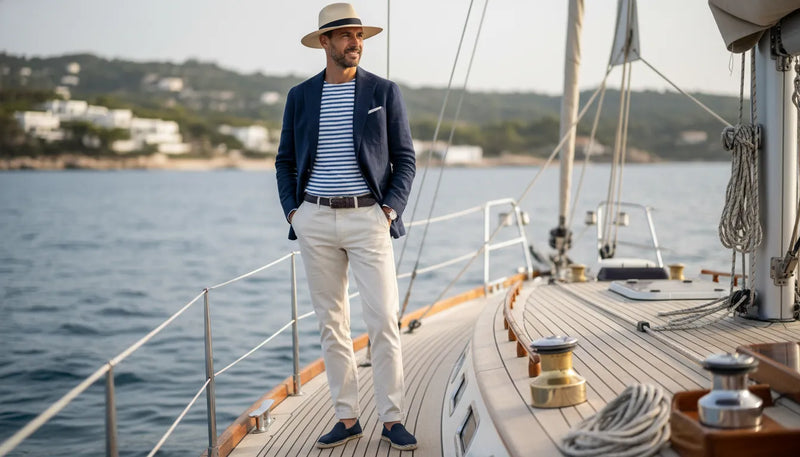Tenue de bateau homme : l'art de conjuguer style et confort en mer