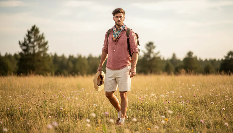 Tenue de camp d'été pour homme : l'art du vestiaire estival