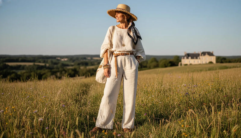 Tenue de campagne pour femme : l’élégance estivale au naturel