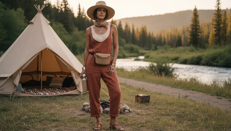 Tenue de camping femme pour l'été : le guide style et confort