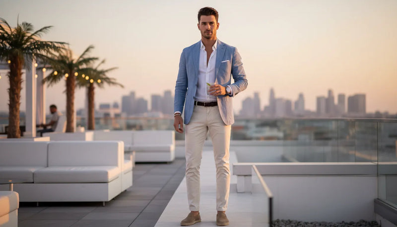Tenue de club pour homme : les looks de l'été