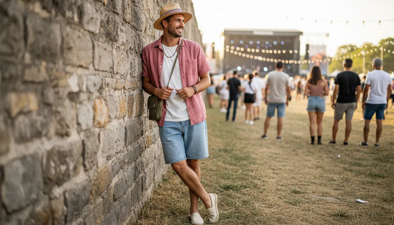 Tenue de concert homme en été : allier style et confort