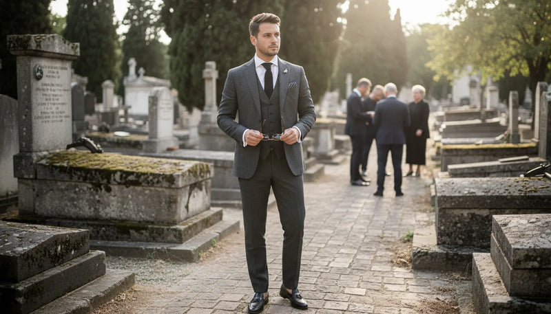 Tenue de funérailles pour homme en été : comment rester élégant et respectueux
