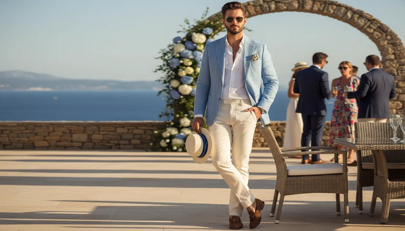 Tenue de mariage décontractée homme pour l'été : le guide du style
