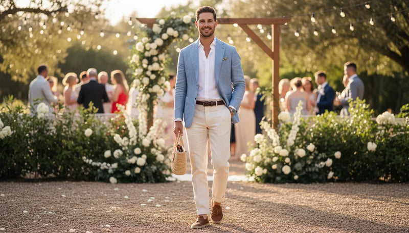 Tenue de mariage d'été décontractée homme : le guide style