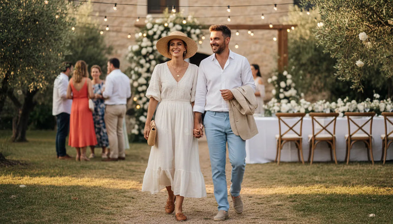 Tenue de mariage d'été décontractée : le style sans effort