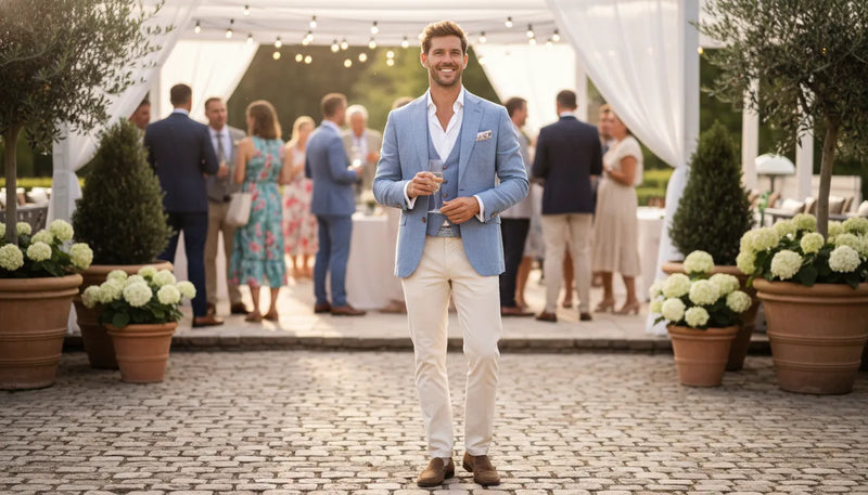 Tenue de mariage d'été pour homme : allier élégance et légèreté
