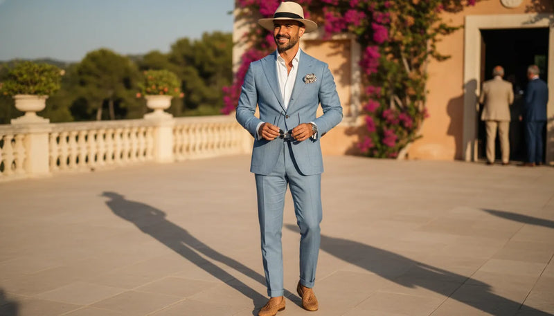 Tenue de mariage d'été pour homme : comment rester élégant sous le soleil