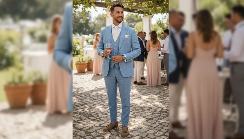 Tenue de mariage d'été pour homme : l'art de l'élégance