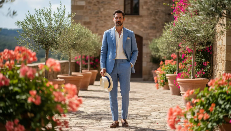 Tenue de mariage d'été pour homme : l'art de l'élégance légère