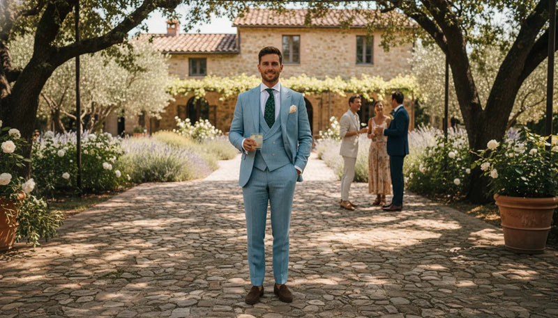 Tenue de mariage d'été pour homme : l'élégance formelle