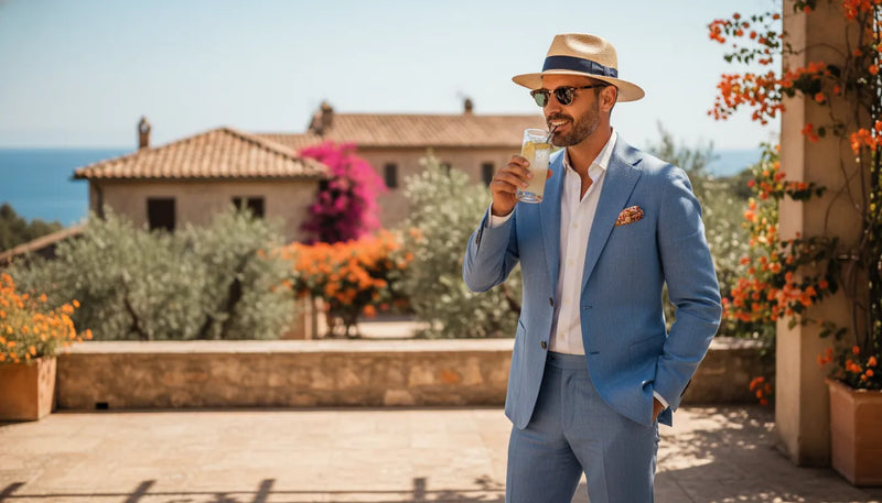 Tenue de mariage homme en été : l'art de l'élégance solaire