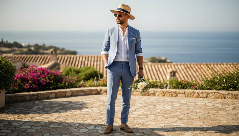 Tenue de mariage homme en été : l'art du style sans effort