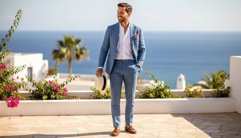 Tenue de mariage homme en été : rester élégant sans avoir trop chaud