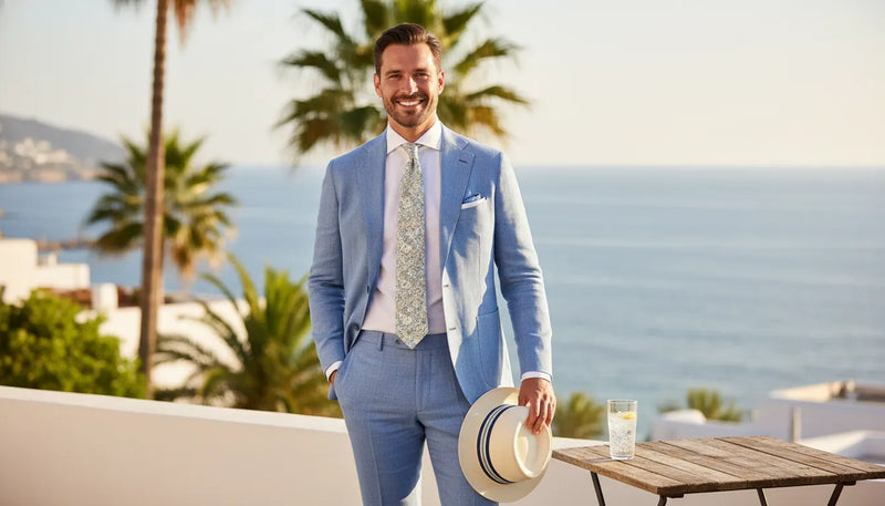 Tenue de mariage homme été : comment rester élégant par 30°C