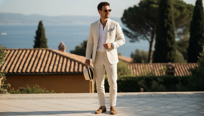 Tenue de mariage homme été : l'art de l'élégance par forte chaleur