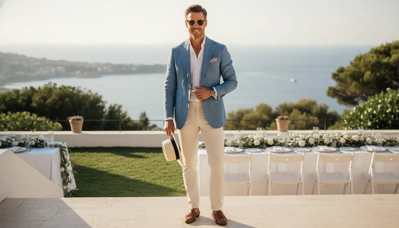 Tenue de mariage homme été : l'art de rester élégant au soleil
