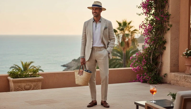 Tenue de mariage pour homme : rester chic par forte chaleur