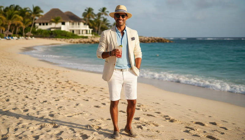 Tenue de Noël homme été : l'élégance sous le soleil