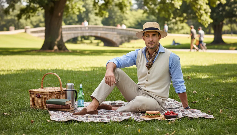 Tenue de pique-nique pour homme : l'élégance décontractée
