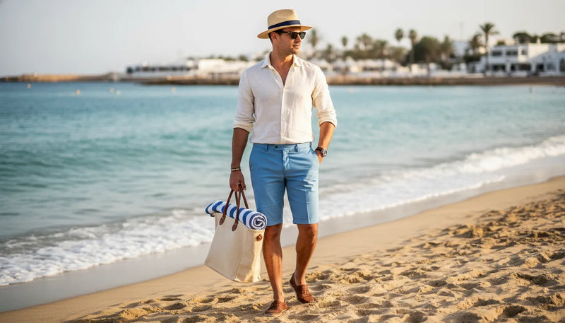 Tenue de plage homme : l'art de l'élégance estivale